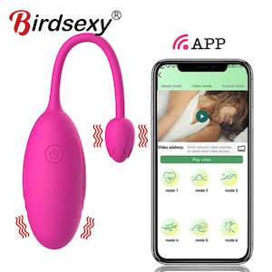 Women Vibrating Love Eggs: Silicone APP Control Vibrating Love Egg Clitoris Stimulator for Women