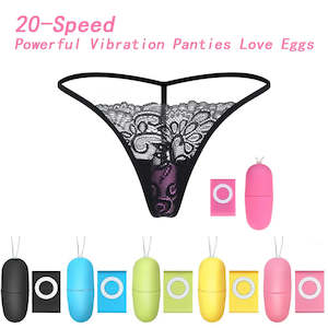 20 Speed Wireless Remote Control Pantie Vibrators Mini Bullet Love Egg For Women