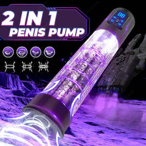 Penis Pump Masturbation Automatic Suction Pump Dick Enlarger for Men