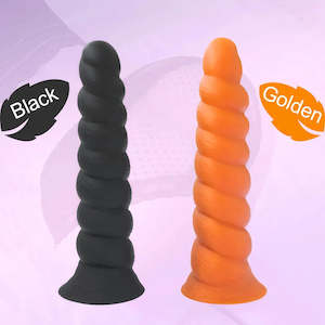 Unisex Dildos: Liquid Silicone Anal Plug with Suction Cup Butt Plug Realistic Dildo for Men or Women