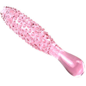Double Head Big Butt Plug Anal Dildo Pyrex Crystal Glass Prostate Magic Wand For&hellip;