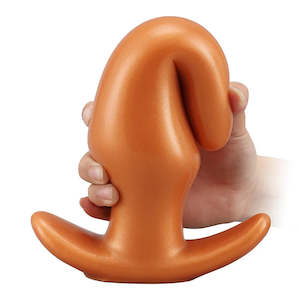 Unisex Butt Plugs: Liquid Silicone 7.8cm Anal Butt Plug For Woman or Men