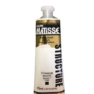 Matisse Structure Titanium White - S1 - 75ml