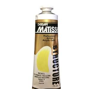Matisse Structure Naples Yellow (Nickel Titanate) - S4 - 75ml