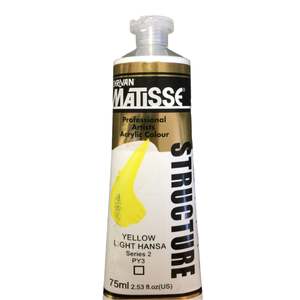 Matisse Structure Yellow Light Hansa - S2 - 75ml