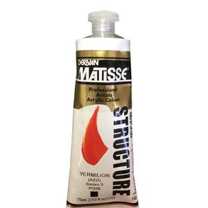 Matisse Structure Vermillion (Azo) - S3 - 75ml