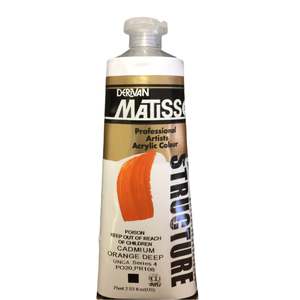 Matisse Structure Cadmium Orange Deep - S4 - 75ml