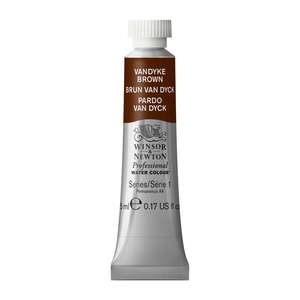 Winsor Newton Professional Watercolour: Winsor & Newton Prof WC Vandyke Brown - S1