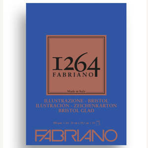 Fabriano 1264 Bristol Pad A4 - 200gsm