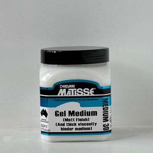 Paint Mediums: Matisse Gel Medium (Matt) -250ml