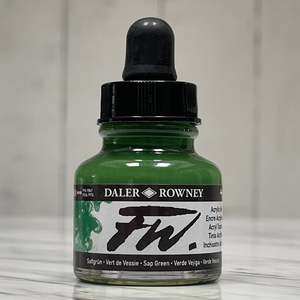 Inks: FW Artist Ink - Sap Green - 29.5ml