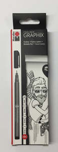 Fineliners: Marabu Fineliners Graphix 4 set Black