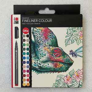 Marabu Fineliners Colour Graphix 24 set