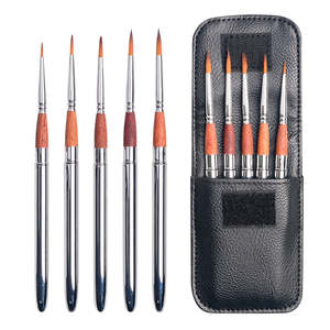Round Brushes: Watercolour Travel brush SET OF 5