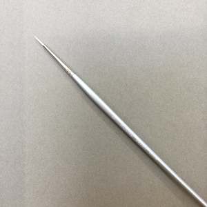 Round Brushes: White Synthetic Round Brush - #0