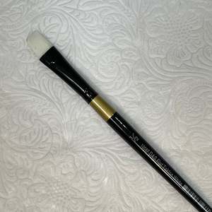 1008 Taklon Flat Brush - 1/2 inch