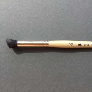 Stippler Brushes: S656 Deerfoot Stippler Brush - #1/2 inch