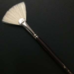 1180 Hog Taklon Fan Brush - #8