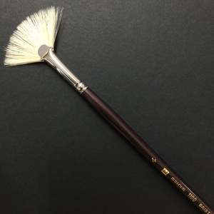 Fan Brushes: 1180 Hog Taklon Fan Brush - #4
