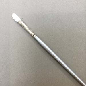 Filbert Brushes: White Synthetic Filbert Brush - #8