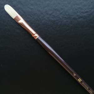 1180 Hog Taklon Filbert Brush - #4