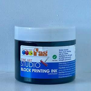 Printmaking: Studio Printing Ink - Black 120ml