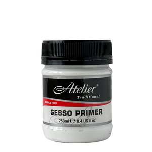 Gesso Primer: Atelier White Gesso - 250ml