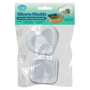 Online Promotion: Silicone Moulds - 2 x Trinket Dish Set