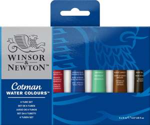 Travel Sets: WN Cotman WC set - 6 x 8ml tube
