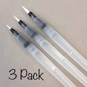Travel Sets: Aqua (water) Brush Pen SET OF 3