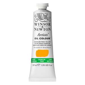 Winsor Newton Artist Oil: W&N Artist Oil Cad Free Yellow - S4