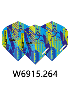 Winmau Prism MvG Dart Flight – 3 pack