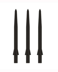 Accessories: Red Dragon Plain Raptor Black Dart Points 35mm