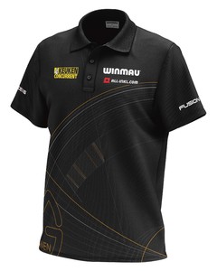 Accessories: Winmau MvG 5 Year Anniversary Black Shirt