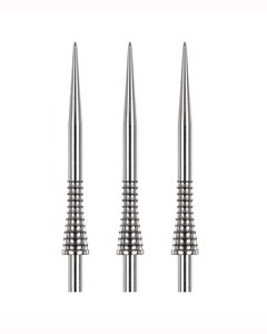 Accessories: Red Dragon Gripped Raptor Silver Effect Dart Points 35mm