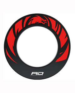 Accessories: Red Dragon Dragon Design Dartboard Surround