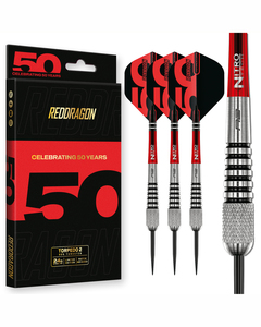 Dart Sets: Red Dragon Flightmaster Torpedo 2: 24g Dart Set 50 Year