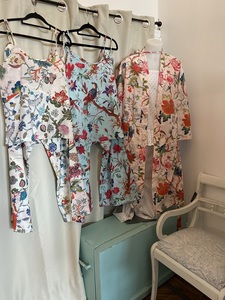 Cotton PJs and cotton robes - Shabby Chic Design