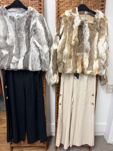 Products: Fur jacket - Shabby Chic Design