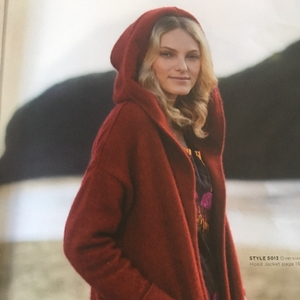 Products: Oversized hooded jacket - Shabby Chic Design