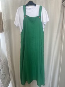 Products: Linen pinafore local designer - Shabby Chic Design