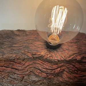 Edison Lamp: Embrace History | Handcrafted Jarrah Wharf Lamp | #134