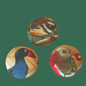 New Zealand bird badge