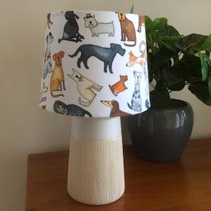 Table Lamps: A lotta dogs table lamp