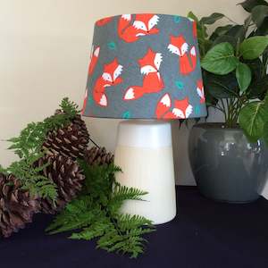 Floor Stands: Small fox table lamp