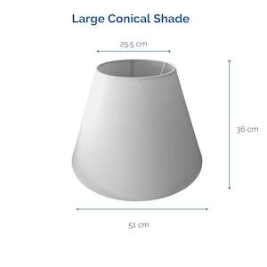 Large Conical Shade