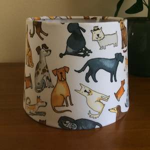 Childrens Lampshades: A lotta dogs lampshade