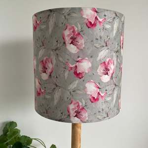 Specials: Ready-made 20 cm Cylinder Lampshade | Rose-buds
