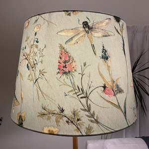 Lampshades 1: Blue Dragonfly | Fabric Lamp Shade | Made in NZ