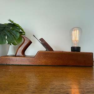 Our Favourites For Promotion Collection: Table Lamp | Vintage Wood Plane | #117